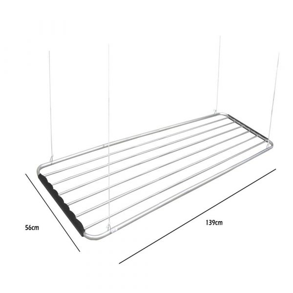 Varal de Teto em Alumínio 1,40m x 0,56m Botafogo