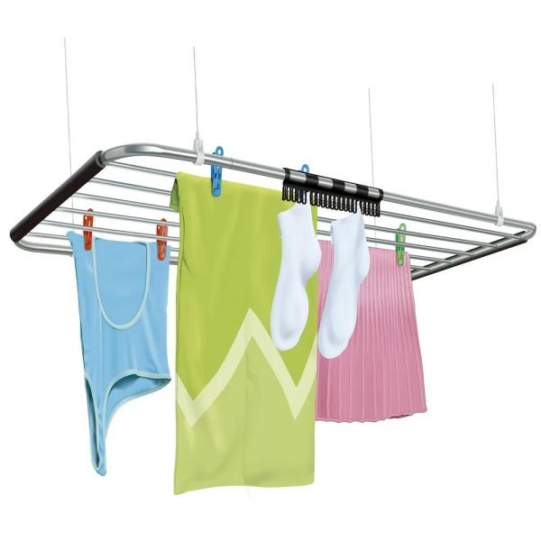 Varal de Teto Nice Alumínio 1,2m x 0,56m Secalux