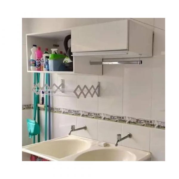 Varal Sanfonado 0,16X0,60X0,42m Secalux