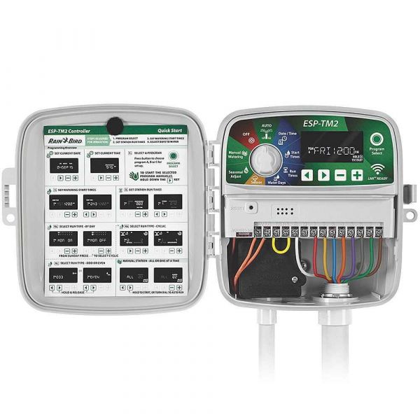 Controlador ESP-TM2 6 Estações 230V Wifi Rain Bird