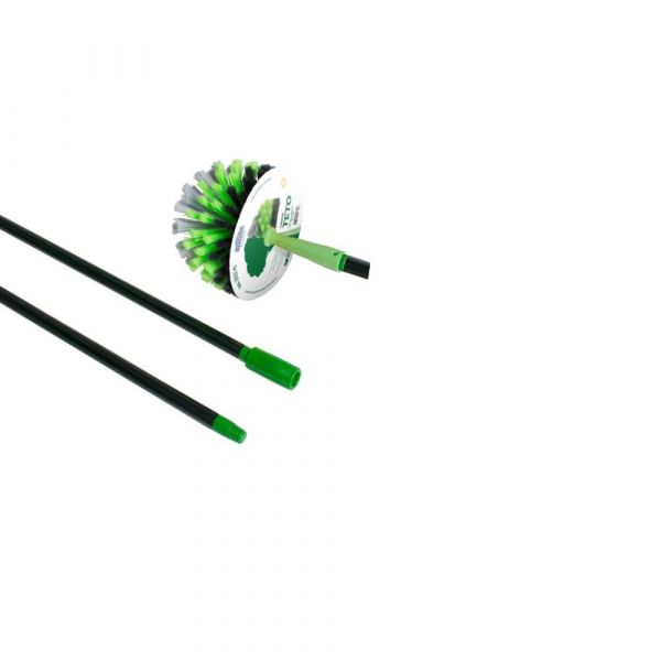 Vassoura Limpa Teto Multicolor 2m x 22mm Com Cabo Verde Odim