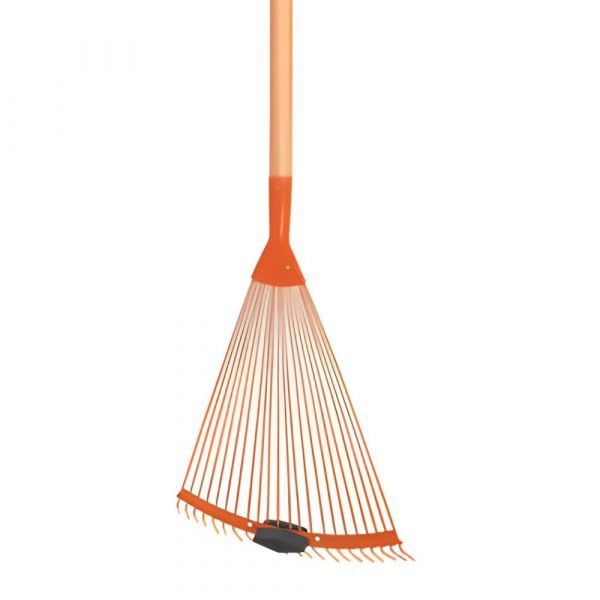 Vassoura Metálica Regulável com 22 Dentes Cabo de Madeira Tramontina 