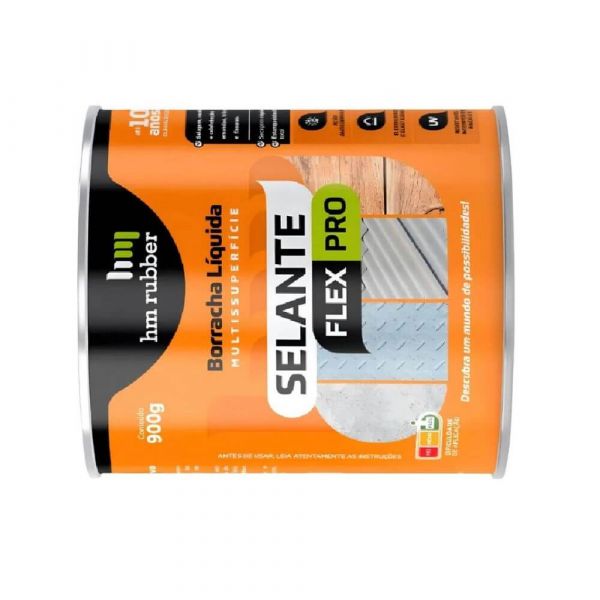 Veda Telha e Parafuso Cinza 900ml Hm Rubber