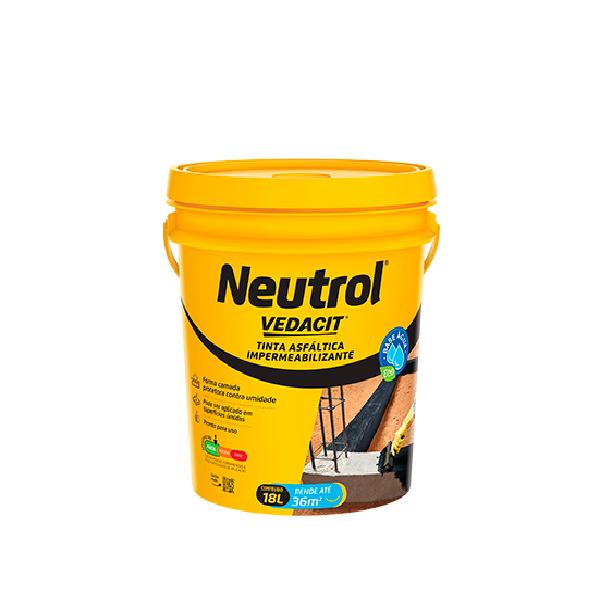 Neutrol Base de Água 18 Litros Vedacit