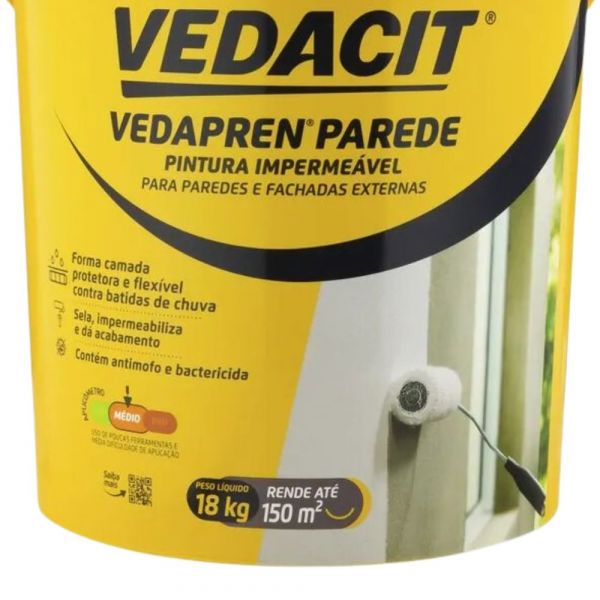 Vedapren 18 Kg Branco Vedacit