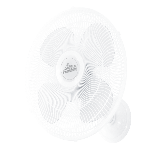 Ventilador de Parede Oscilante Premium Branco 60 cm Venti-Delta