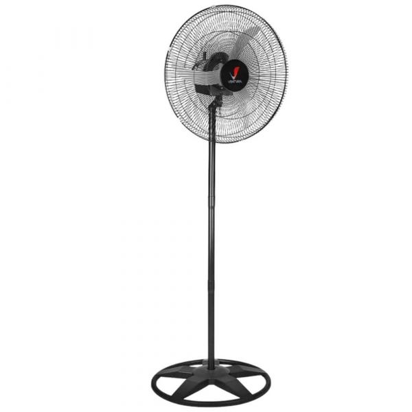 Ventilador de Coluna 60cm Preto Giratório Bivolt Venti-Delta