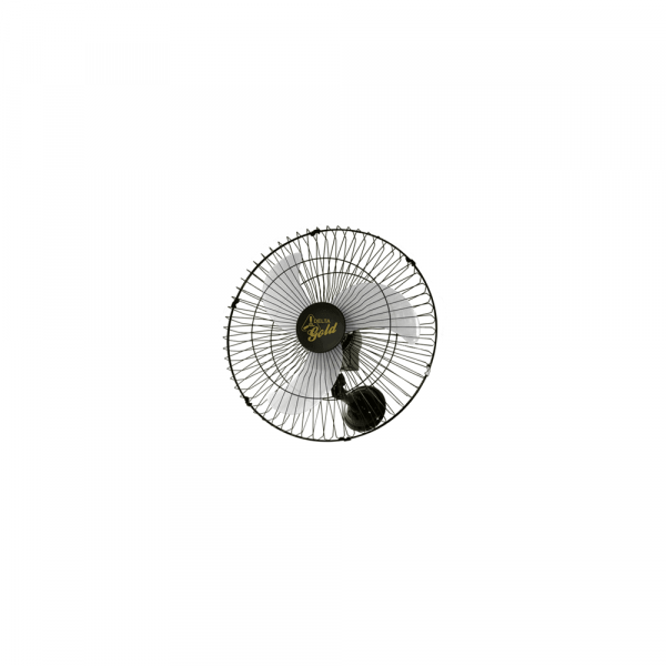 Ventilador de Parede Preto 60 cm Bivolt Venti Delta Ventura Gold
