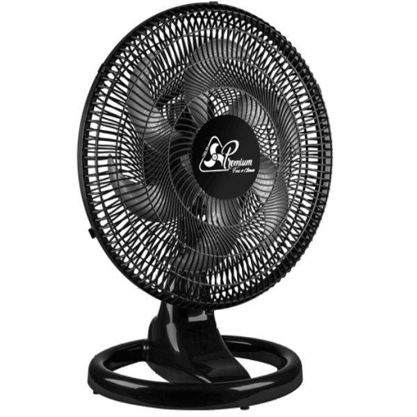 Ventilador Mesa Oscilante Gold Preto 50 cm Venti-Delta