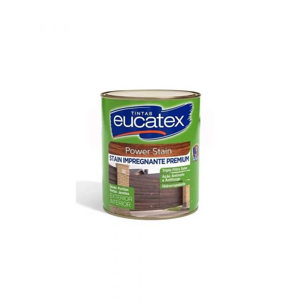 Verniz Eucatex Stain Power Mogno 900ml Eucatex