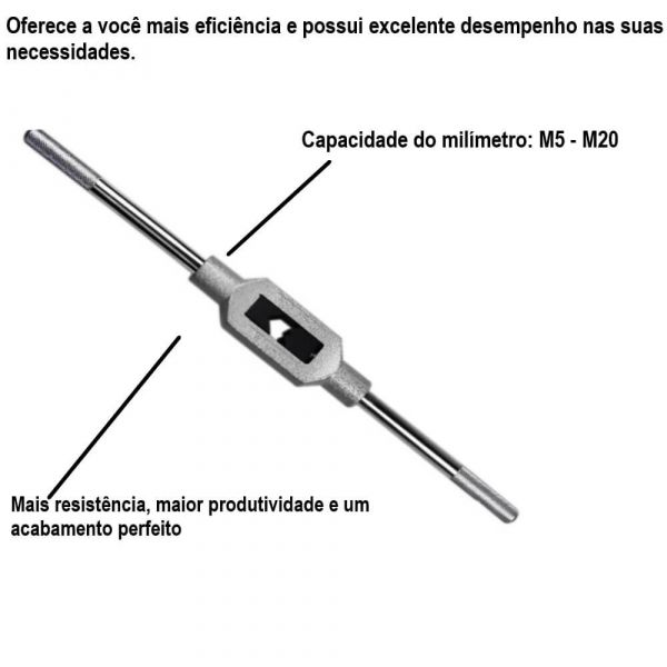 Vira Macho Desandador Universal Para Macho N°3 7/32” A 3/4