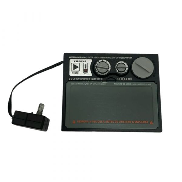 Visor 4K Completo para Máscara de Solda MSEA 901 Tork