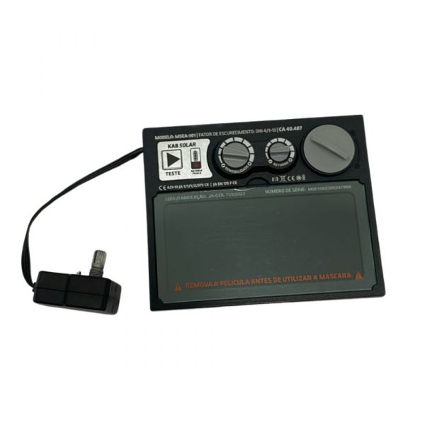 Visor 4K Completo para Máscara de Solda MSEA 901 Tork