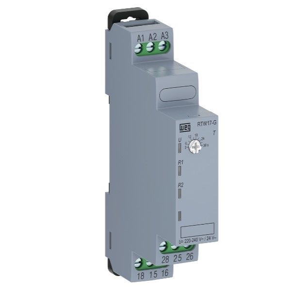 Rele Elétrico De Tempo Com Retardo Tempos Diversos 220v-24vdc Weg